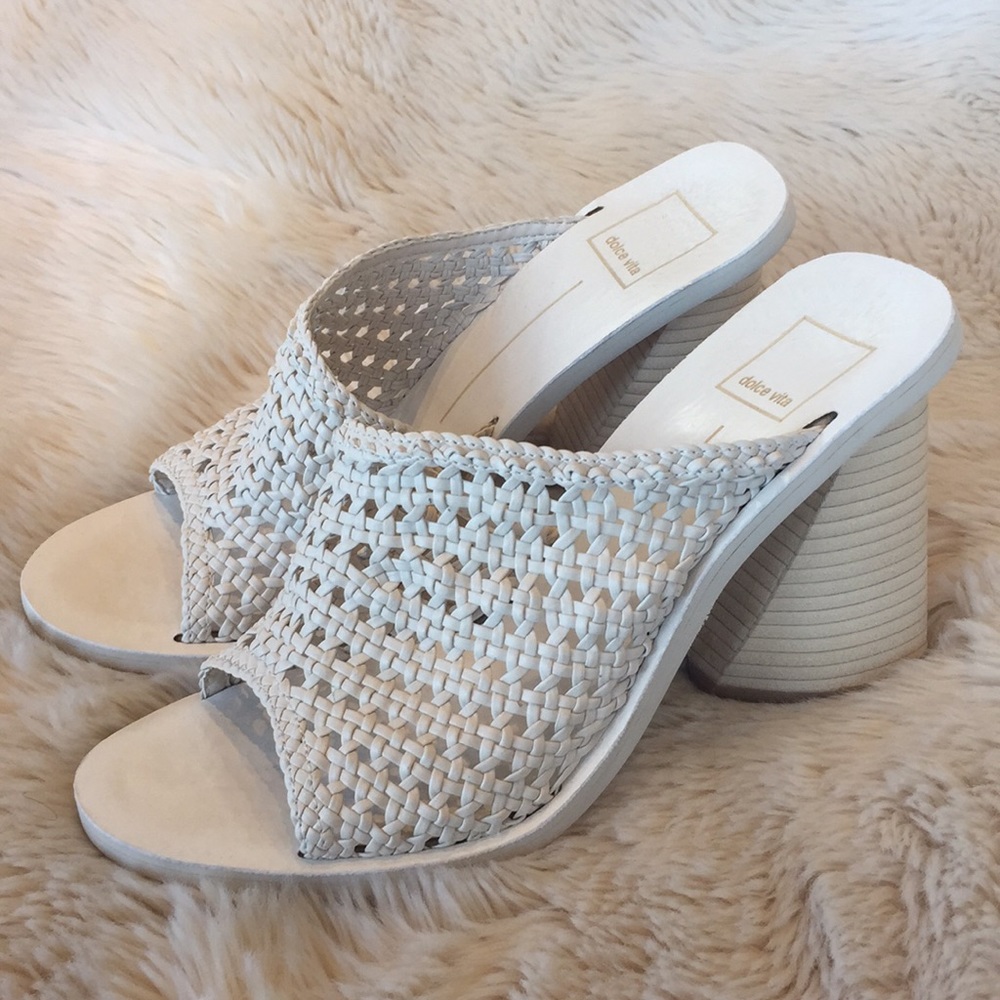 dolce vita 4” mule heels